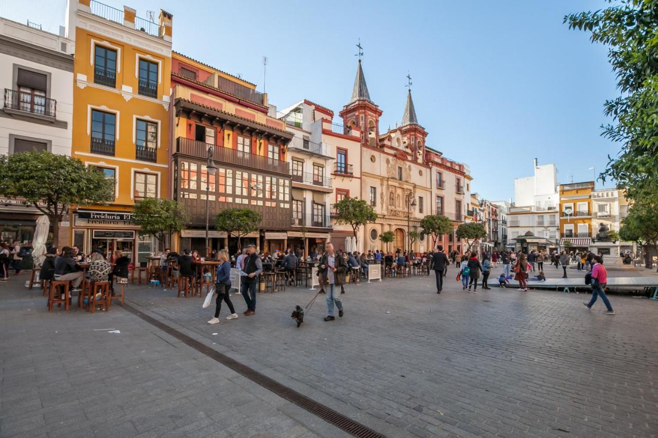 Acogedor Apartamento Junto A La Plaza Del Salvador Sevilla Exterior foto